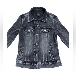 Liverpool Los Angeles black wash denim jacket